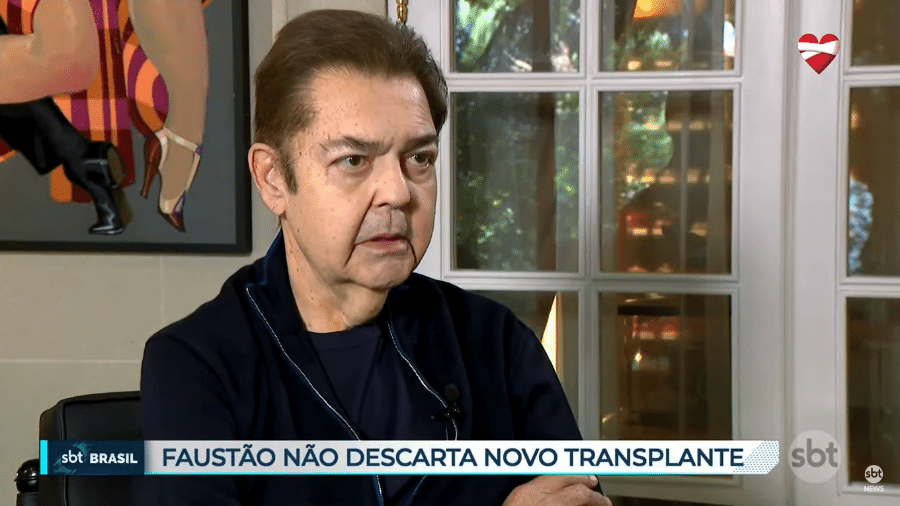 Faustão fala sobre possibilidade de novo transplante de rim