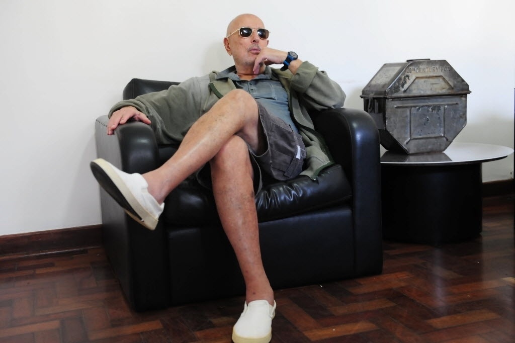 20.out.2015 - O cineasta Hector Babenco, que após oito anos lança seu novo filme, "Meu Amigo Hindu", na 39ª Mostra Internacional de Cinema de São Paulo - Junior Lago/UOL