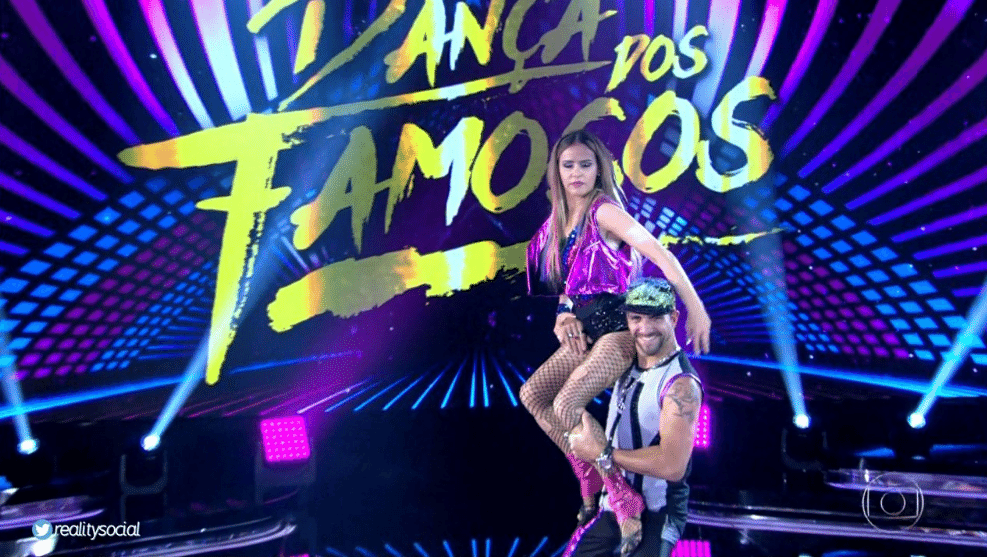 2.out.2016 - Leona Cavalli, Letícia Lima, Solange Couto, Valesca Popozuda e Sophia Abrahão dançaram o funk carioca acompanhadas por bailarinos profissionais --Lisandra Souto abandonou a competição depois de sofrer uma lesão na costela - Reprodução/TV Globo