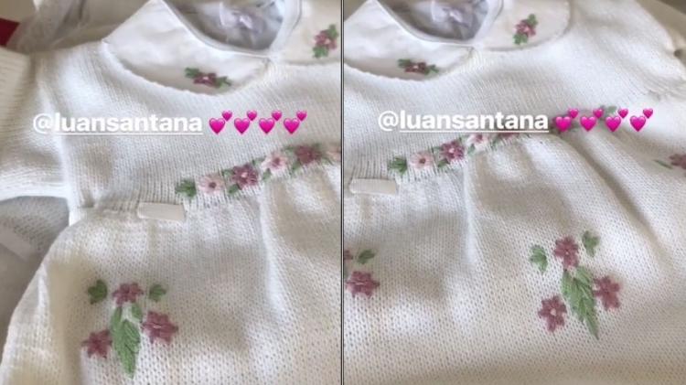Presente que Luan Santana deu para a filha de Eliana - Reprodução/Instagram - Reprodução/Instagram