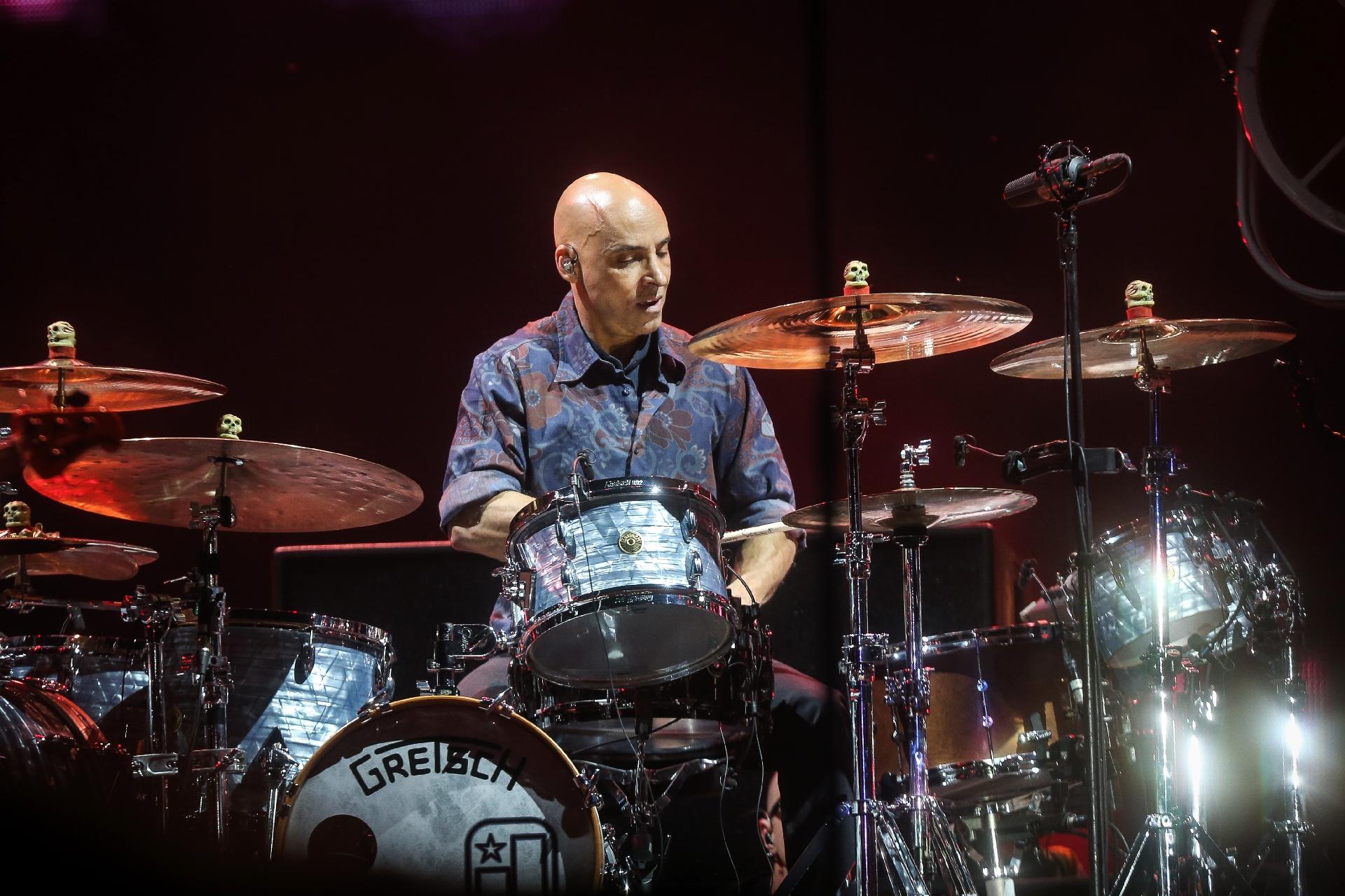 Jota Quest faz show repleto de hits e mensagens políticas no Palco Mundo - Zanone Fraissat/Folhapress