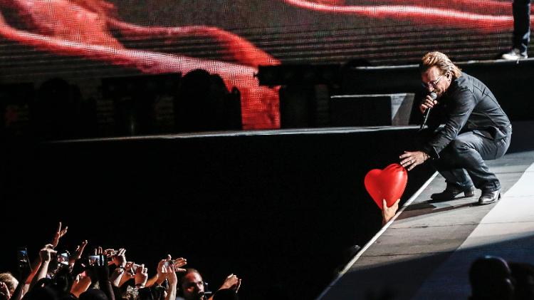 U2 abre turnê brasileira com show no estádio do Morumbi, em São Paulo - Lucas Lima/UOL - Lucas Lima/UOL