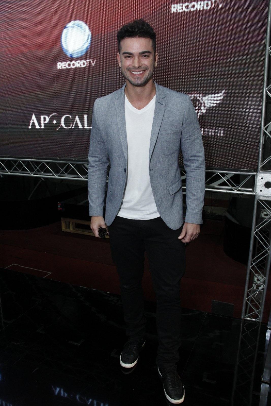 A TV Record realizou a coletiva de imprensa para o lançamento de "Apocalipse", nova novela da emissora com estreia prevista para a próxima terça-feira (21), no lugar de "O Rico e Lázaro" - Marcos Ferreira/Brazil News