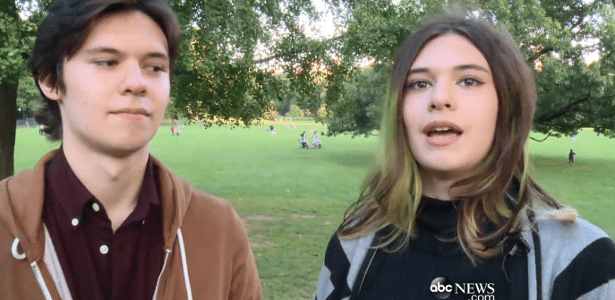 Jonas e Nicole Maines - Reprodução - Reprodução