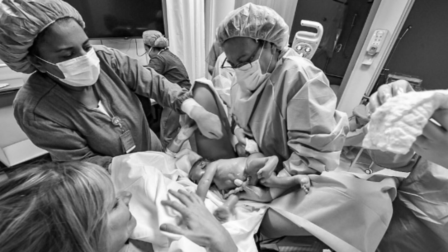 Ana Claudia Michels mostra o parto de Santiago, seu segundo filho - Reprodução/Instagram