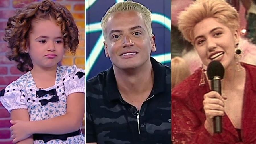 Maisa Silva, Leo Dias e Mariane Dombrova - Montagem/UOL/Reprodução/SBT