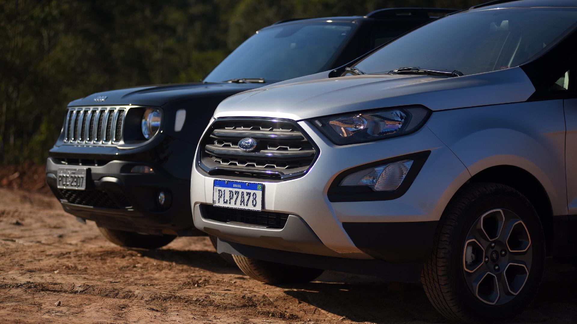 Duelo Ford EcoSport x Jeep Renegade