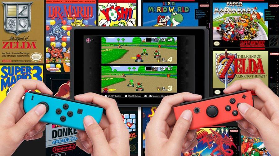 Capa Nintendo Switch e SNES - Reprodução