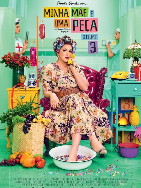 Cartaz de Minha Mãe é Uma Peça 3 - Divulgação - Divulgação