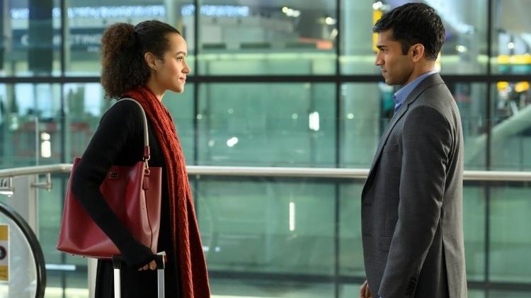 Nathalie Emmanuel e Nikesh Patel na série 'Four Weddings and a Funeral' - Divulgação - Divulgação