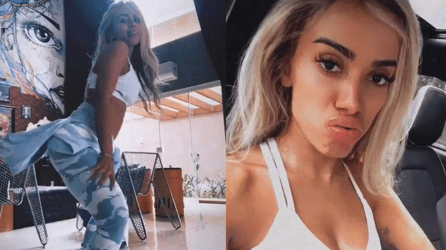 Anitta mostrou rebolado no aquecimento de treino; Cantora contou ainda que voltou à vida fitness há dois dias, após meses parada - Reprodução/Instagram/@anitta