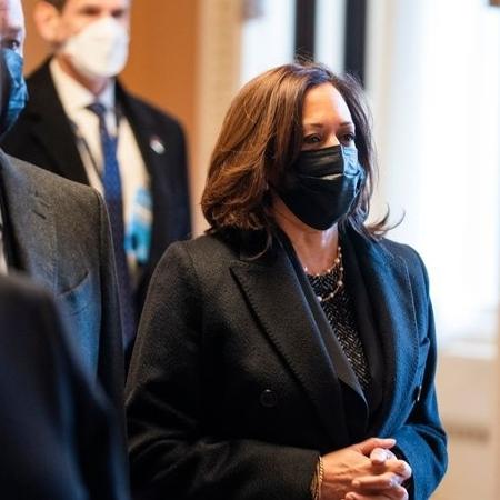 Kamala condiciona progresso ao fim da corrupção em países centro-americanos - Getty Images