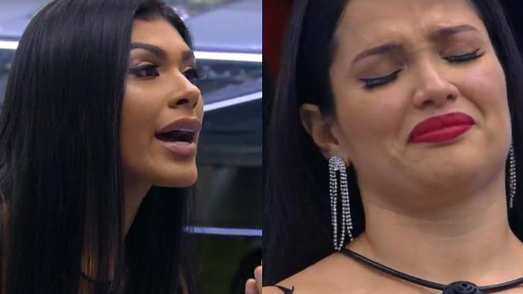BBB 21: Juliette e Pocah discutem na cozinha - Reprodução/Globoplay - Reprodução/Globoplay