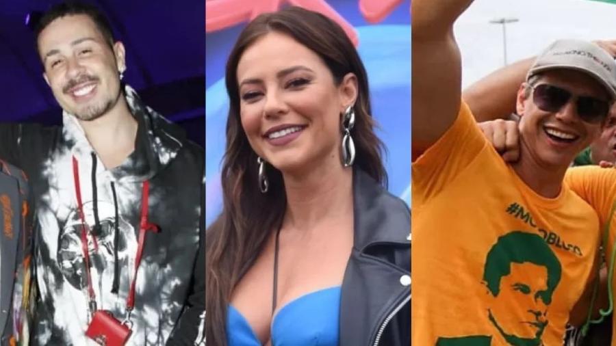 Paolla Oliveira, Márcio Garcia, Carlinhos Maia e mais famosos falaram de política no Rock in Rio - Agnews/Twitter