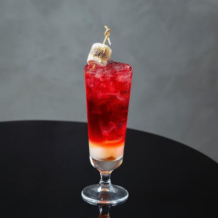 Restaurante da Hello Kitty em São Paulo serve drinks sem álcool - Drink Kuromi Restaurante da Hello Kitty em São Paulo serve drinks sem álcool - Drink Kuromi