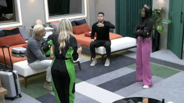 A Grande Conquista 2: Kaio, Edlaine, Lizi e Brenno brigam no quarto dos Donos