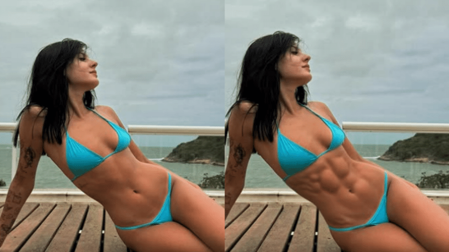 Ana Castela brinca ao editar abdômen em foto - Reprodução/Instagram