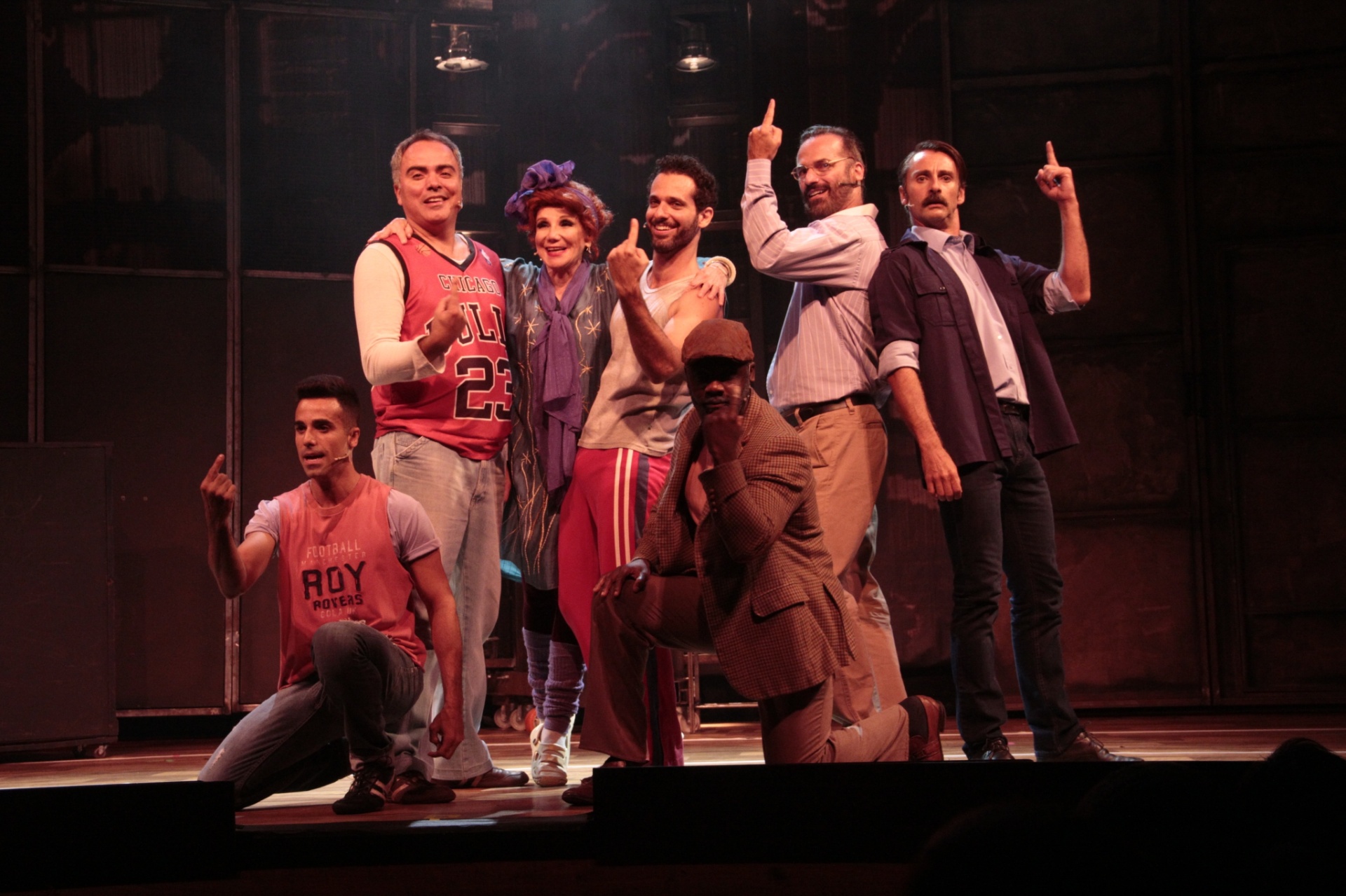 Cena do musical "Ou Tudo Ou Nada", dirigido por Tadeu Aguiar - Gustavo Bakr