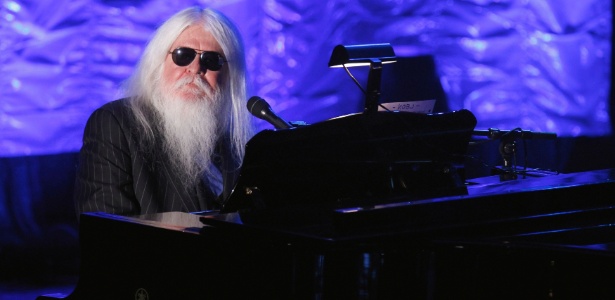 Leon Russell se apresenta na homenagem Hall of Fame em 2011 - Lucas Jackson/Reuters