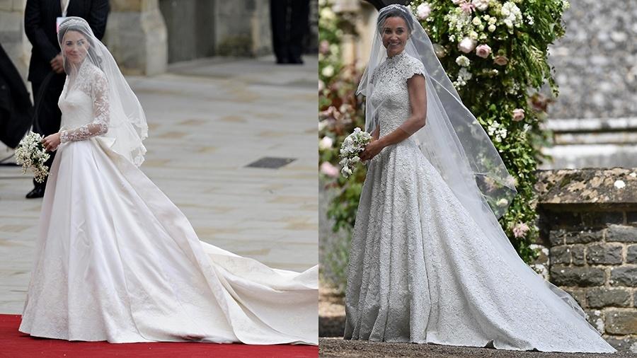 Kate vs. Pippa Middleton: qual é a noiva mais elegante? - AFP/Reuters