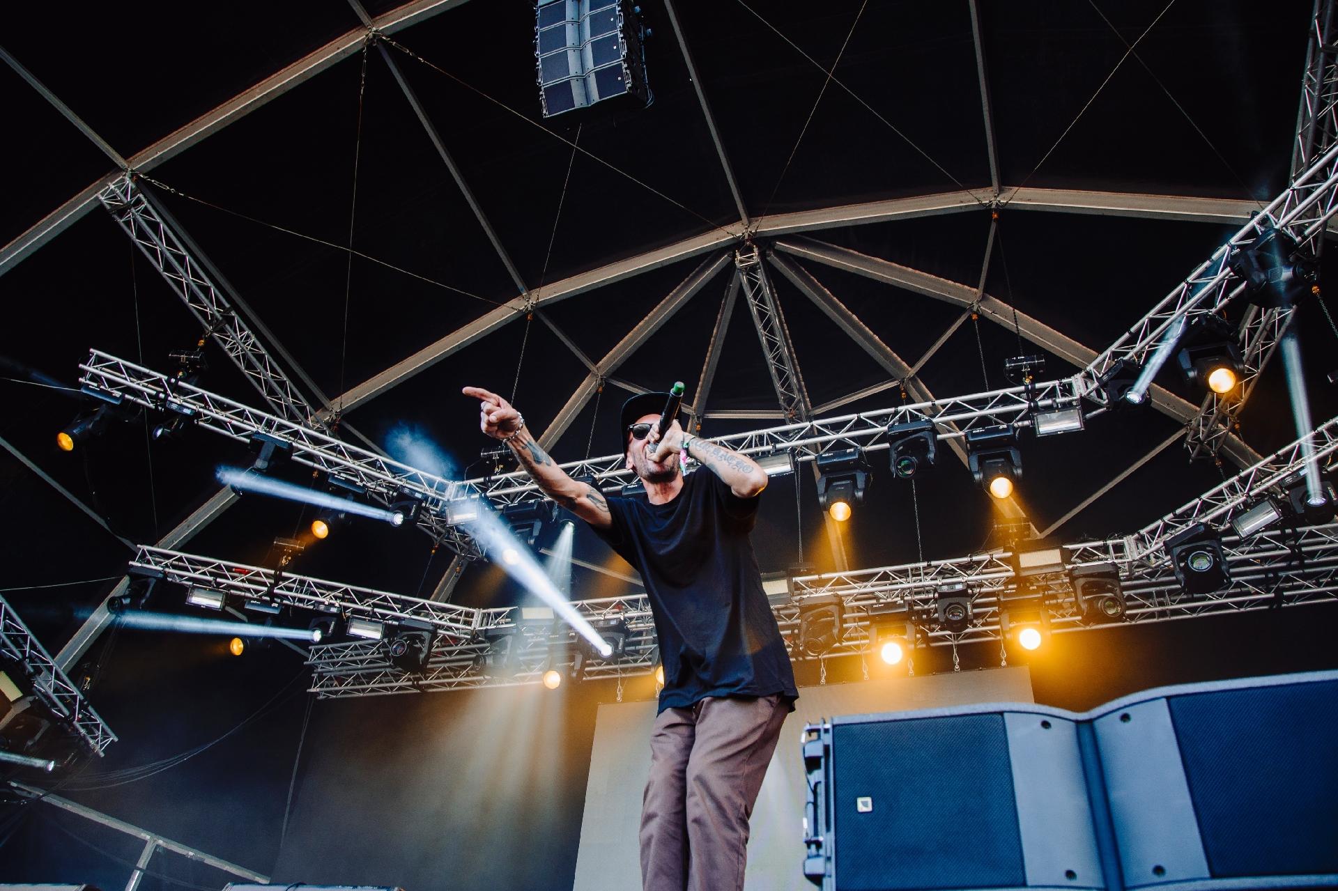 Show da banda Mucho Muchacho durante o Primavera Sound, em Barcelona, na Espanha - Divulgação/Red Bull Content Pool