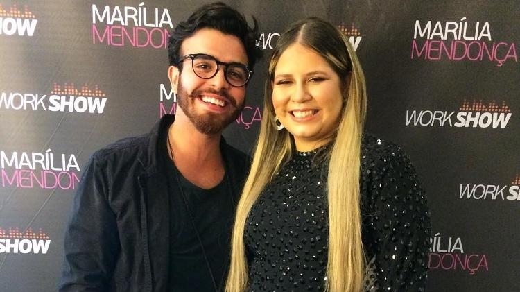 Matheus já tinha postado uma foto com Marília no início do mês - Reprodução/Instagram matheuscorcione - Reprodução/Instagram matheuscorcione