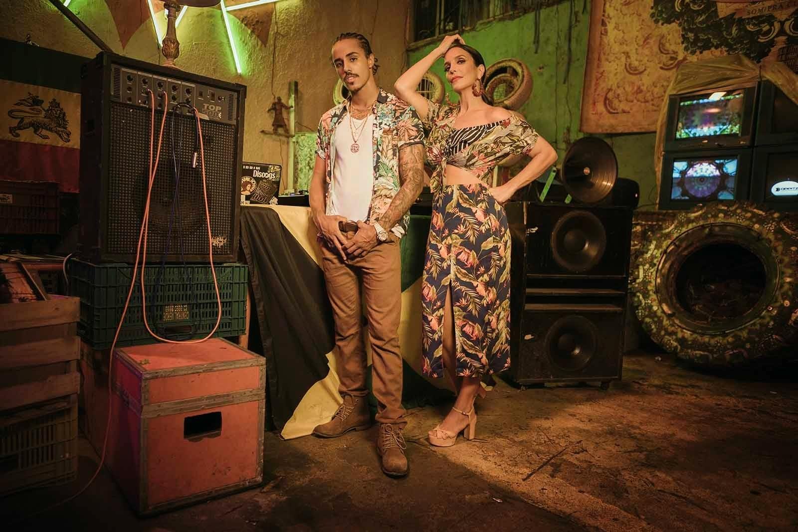 Bastidores da gravação do clipe de Ivete Sangalo com MC Livinho - Divulgação