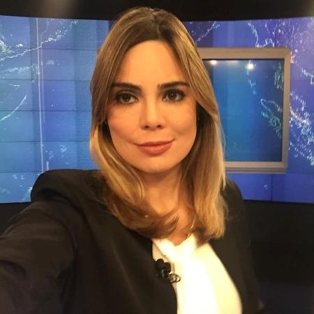 Rachel Sheherazade, apresentadora do "SBT Brasil" - Reprodução/SBT