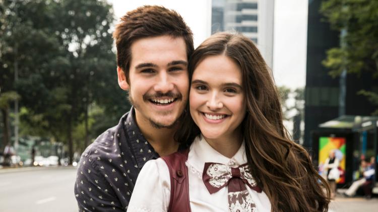 Nicolas Prattes e Juliana Paiva formam o casal Marocas e Samuca da novela das sete - Divulgação/TV Globo - Divulgação/TV Globo