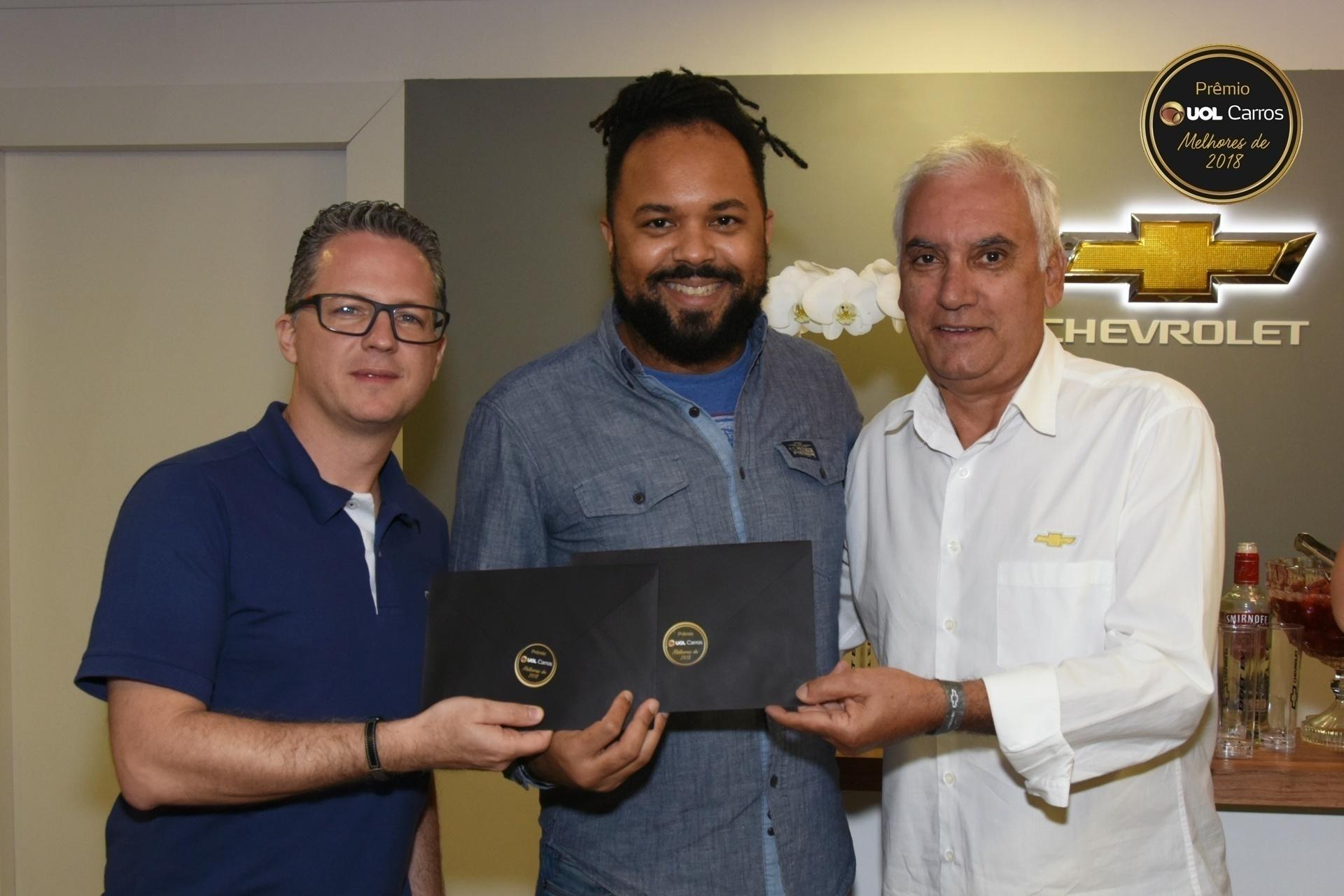 Felipe Nóbrega, Eugênio Brito e Ivan de Oliveira - Murilo Góes/UOL