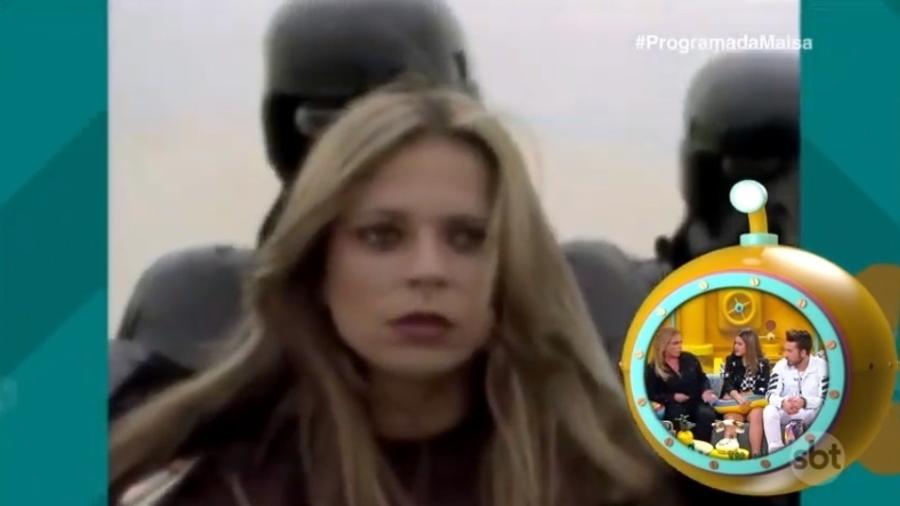 Christina Rocha no filme "Os Trapalhões na Guerra dos Planetas" - Reprodução/SBT