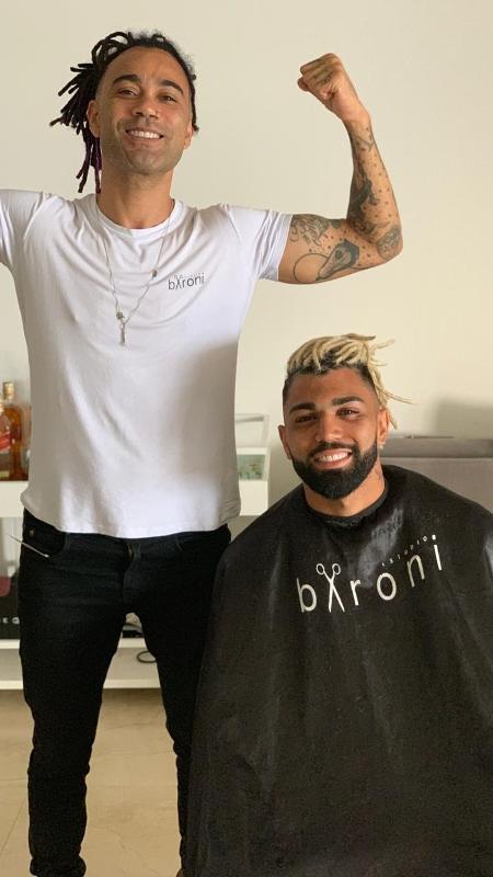 Gabigol radicaliza no visual - Divulgação - Divulgação