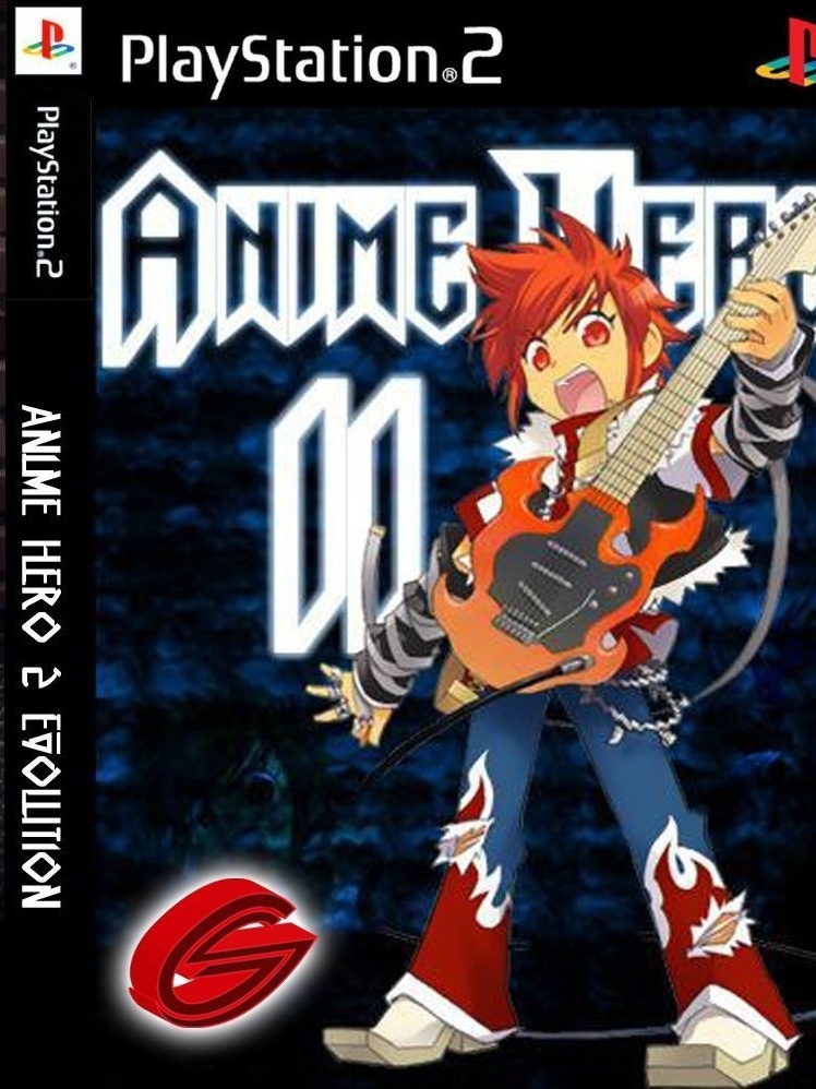 Jogo Guitar Hero Anime Hero 5 ps2