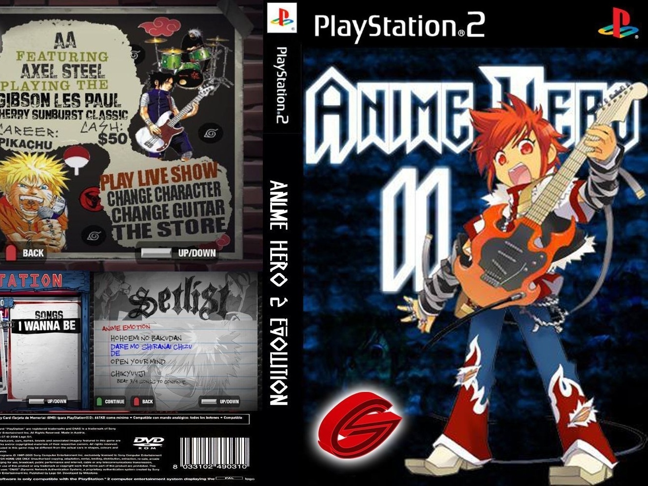 Jogo Guitar Hero Ps2 Original