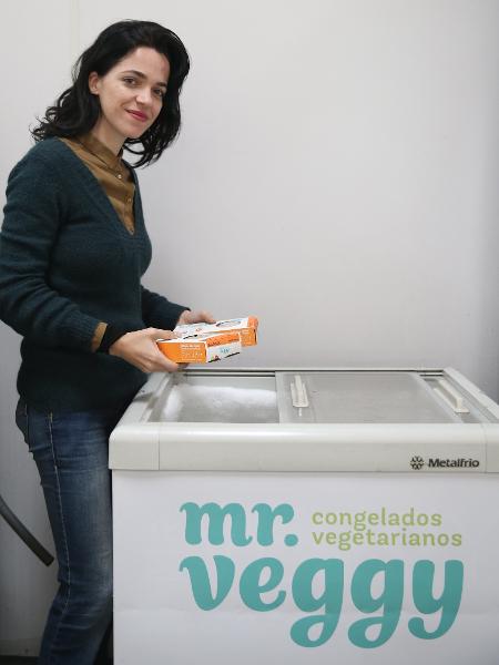 Mariana Falcao, proprietaria na Fabrica do Mr Veggy  - Zanone Fraissat/Folhapress