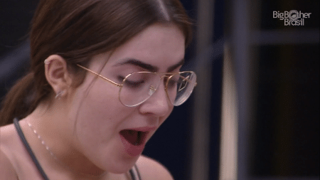 BBB 22: Jade Picon chora cortando cebola - Reprodução/Globoplay - Reprodução/Globoplay