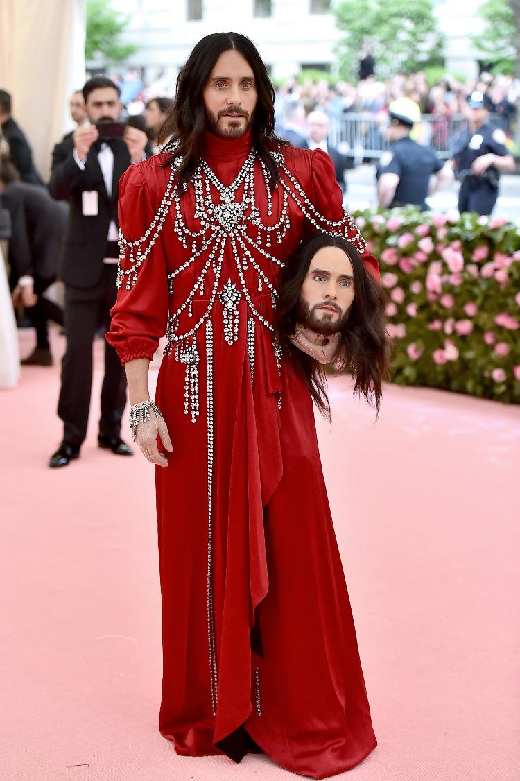 Jared Leto in Gucci at the 2019 Met Gala - Theo Wargo/WireImage - Theo Wargo/WireImage
