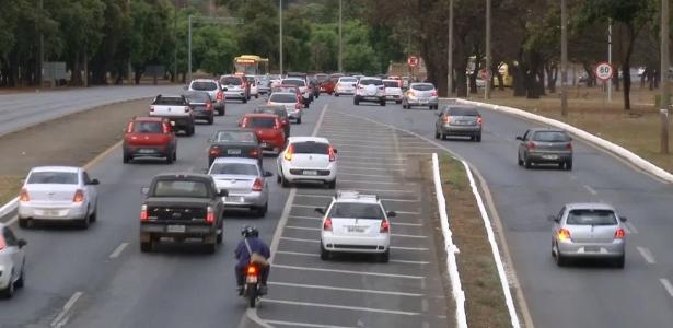 Não cruze esta faixa: demarcação ignorada por motoristas é usina de multas