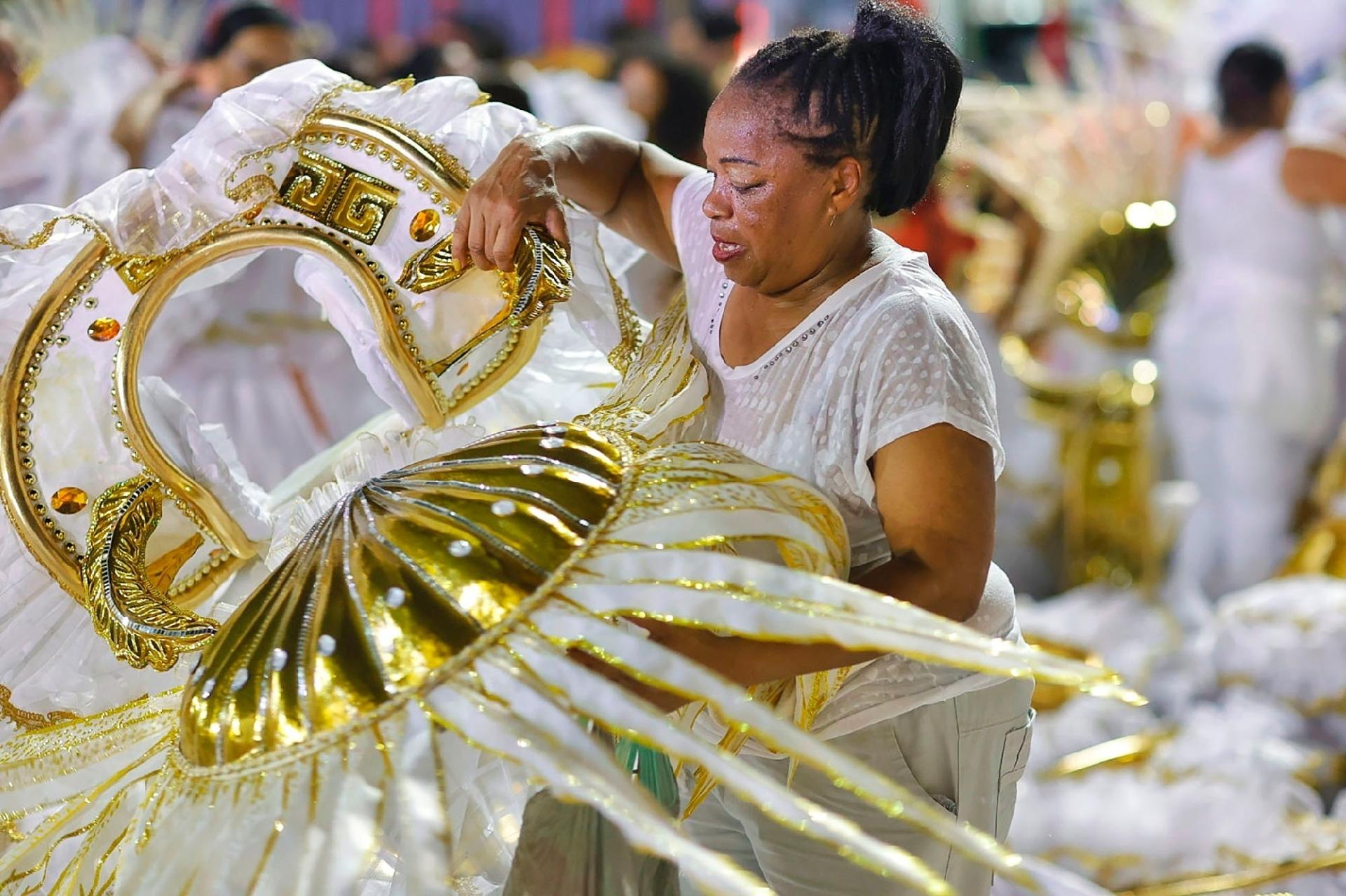 18.fev.2023 - Dispersão da Independente Tricolor - Flavio Florido/UOL
