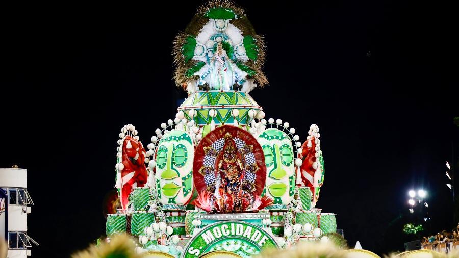 Mocidade Alegre, 1ª colocada do Carnaval de São Paulo, em 2023, no Desfile das Campeãs