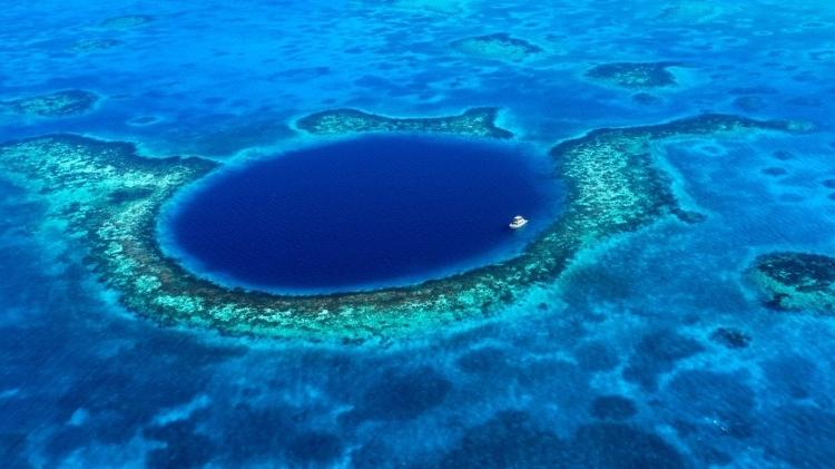 15 paraísos naturais - Grande Buraco Azul, Belize  - Getty Images - Getty Images