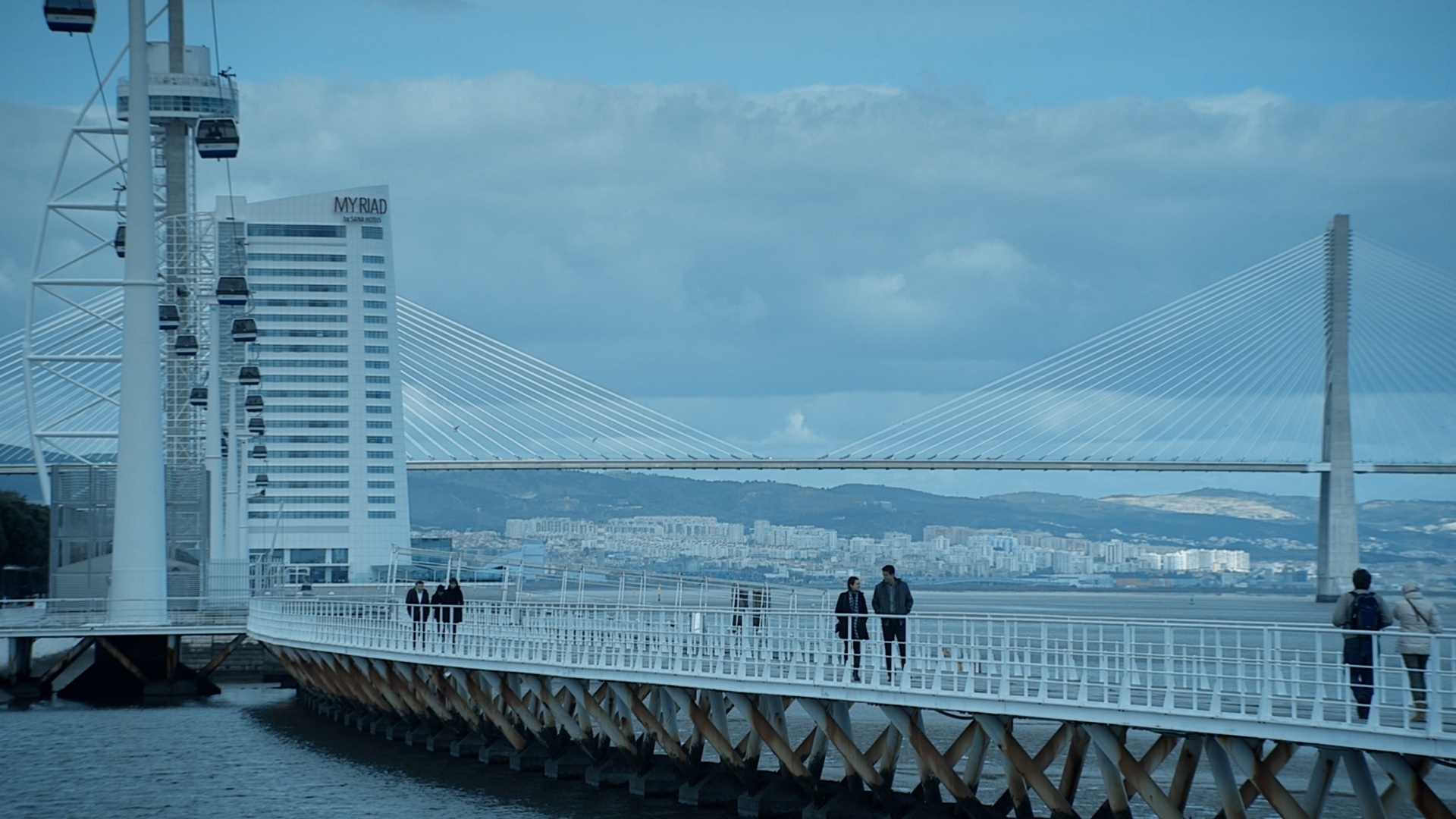Cena do filme "Estive em Lisboa e Lembrei de Você" - Divulgação/Daniel Neves