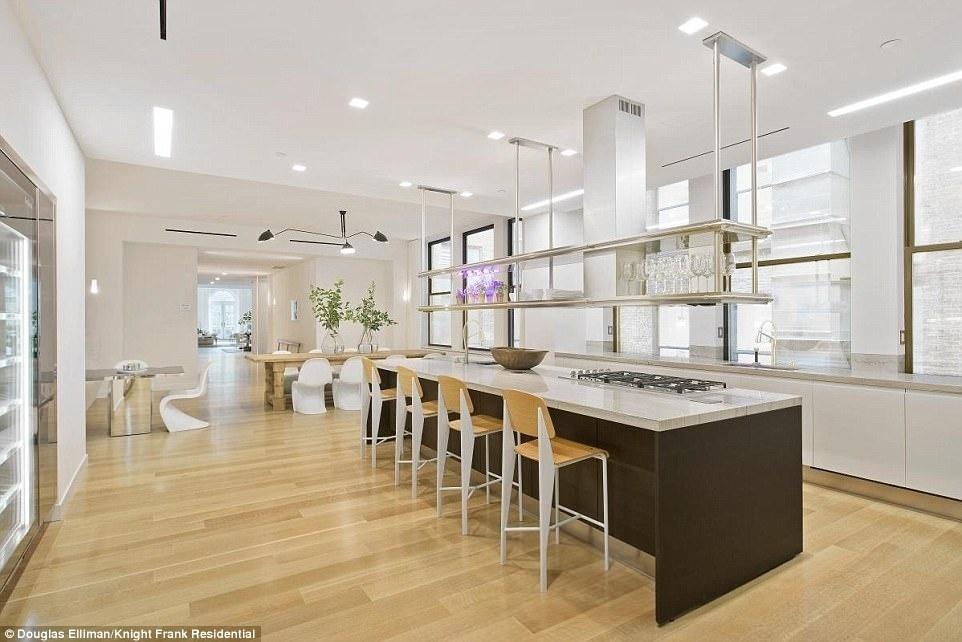 O loft tem 600 metros quadrados de área - Douglas Elliman/ Knight Frank Residential