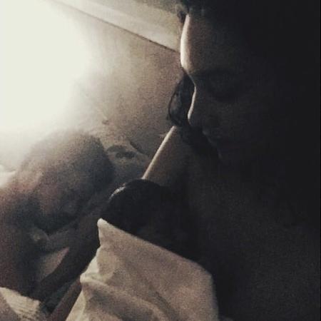 Débora Nascimento publica primeira foto de Bella, sua primeira filha com José Loreto - Reprodução/Instagram/debranascimento