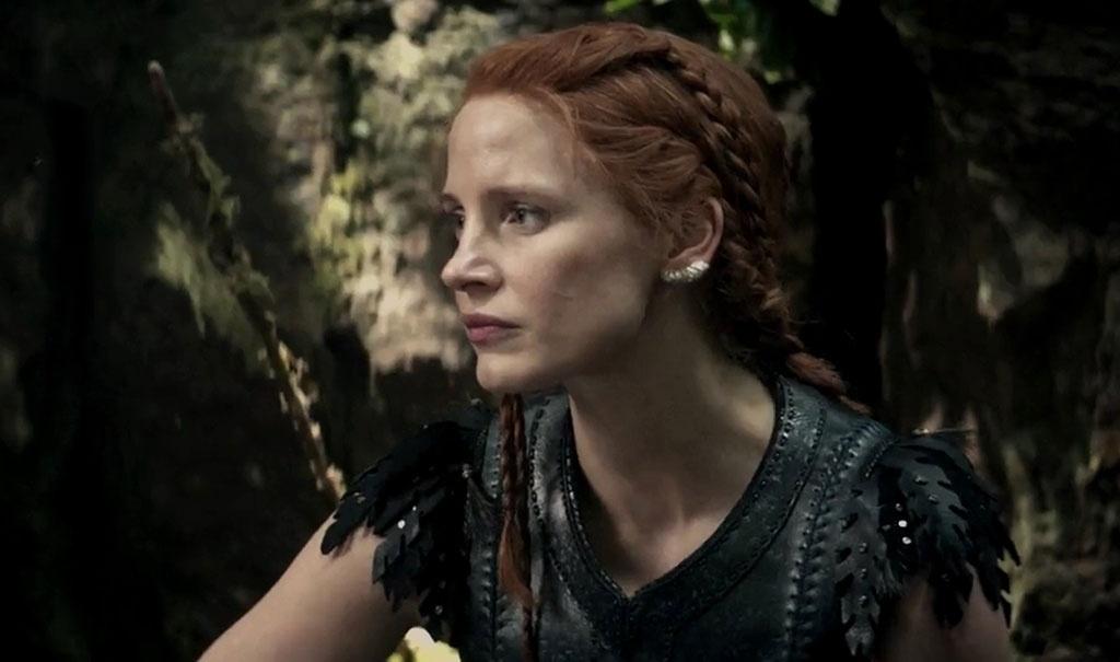 Jessica Chastain em cena de "O Caçador e a Rainha do Gelo" (2016) - Divulgação