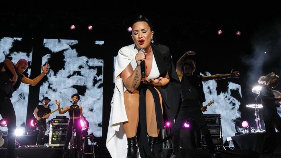 Demi Lovato se apresenta no Rock in Rio Lisboa 2018 - Divulgação