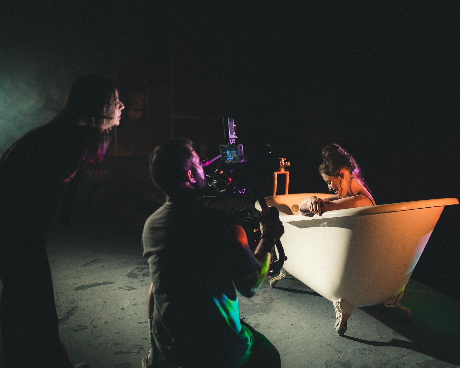 Gravação do clipe do Cat Dealers - Divulgação