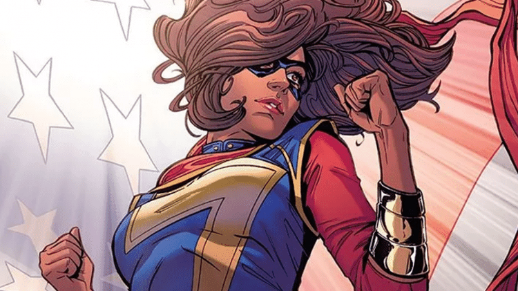 A personagem Ms. Marvel (Kamala Khan) - Reprodução - Reprodução