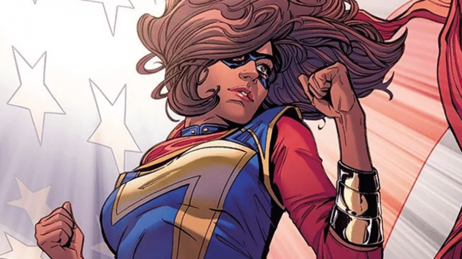 A personagem Ms. Marvel (Kamala Khan) - Reprodução