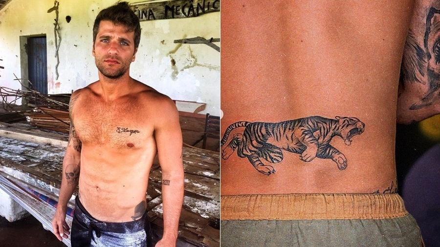 Bruno Gagliasso faz nova tatuagem - Reprodução/Instagram